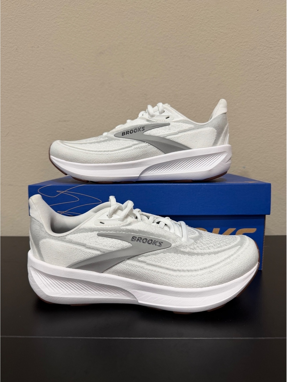 Size 6.5 - Brooks Women’s Revel 9 “White Grey Black”